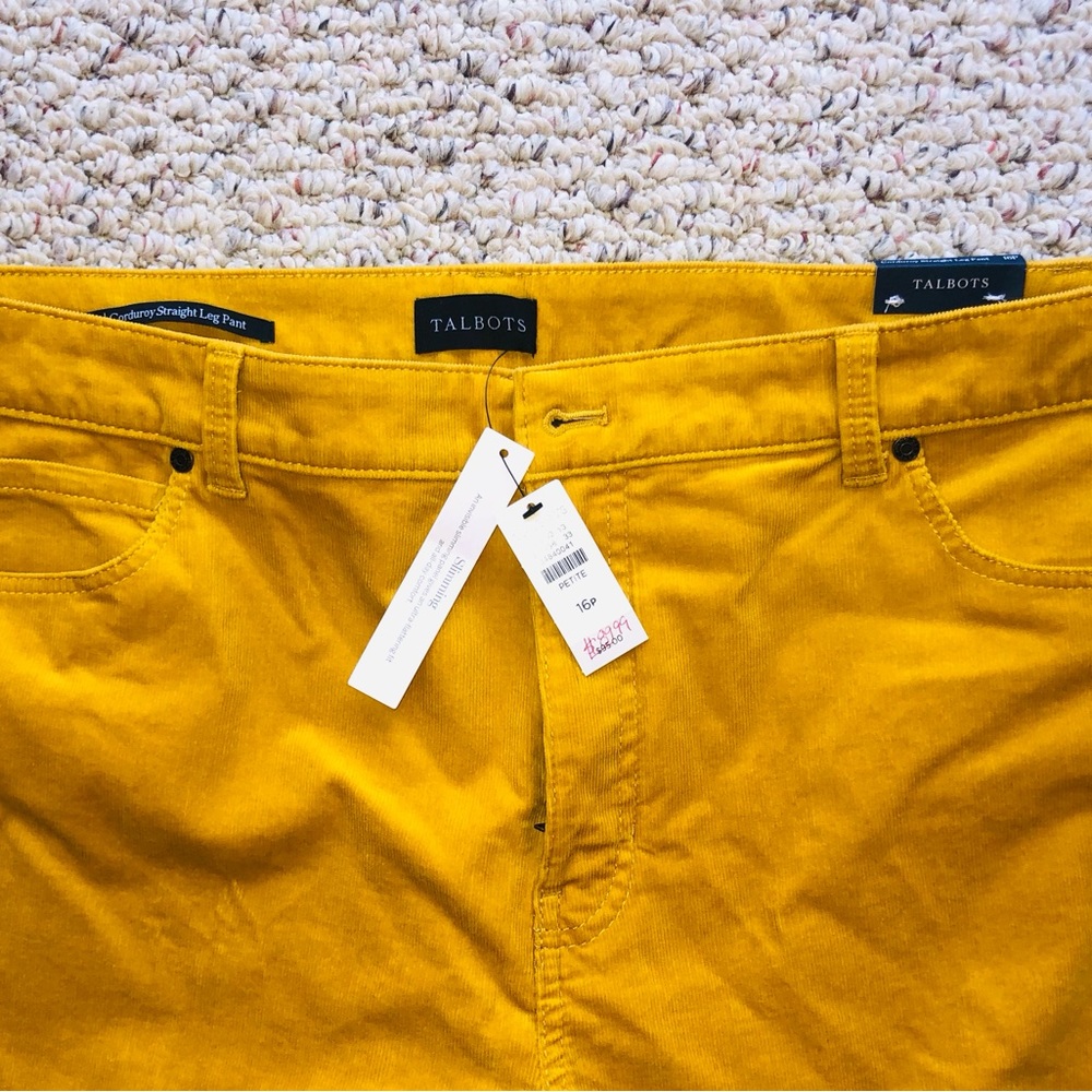 Talbots, 16P, Stretch, corduroy, jeans. - Picture 5 of 7